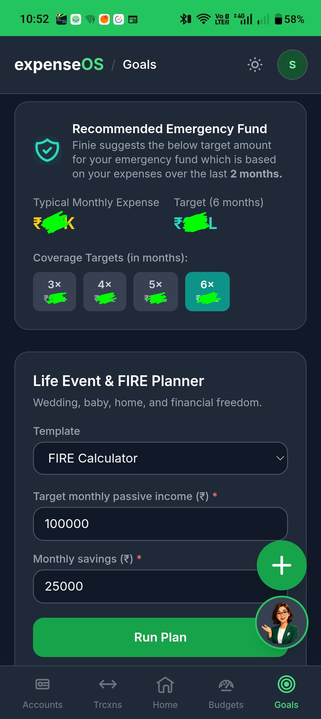 Emergency Fund Recommendation